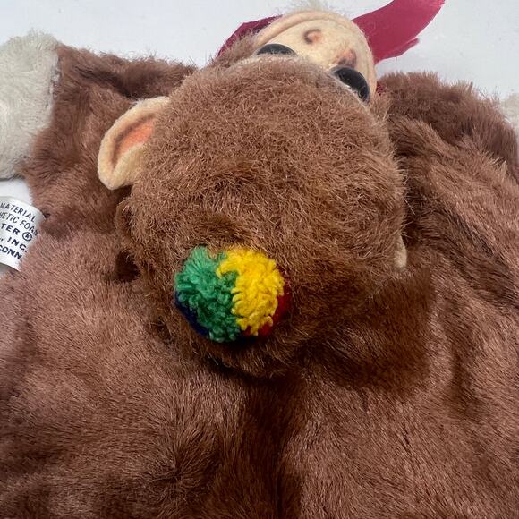 Monkey Hand Puppet Glove Jocko Vintage Character Novelty Co Plush - Picture 4 of 6